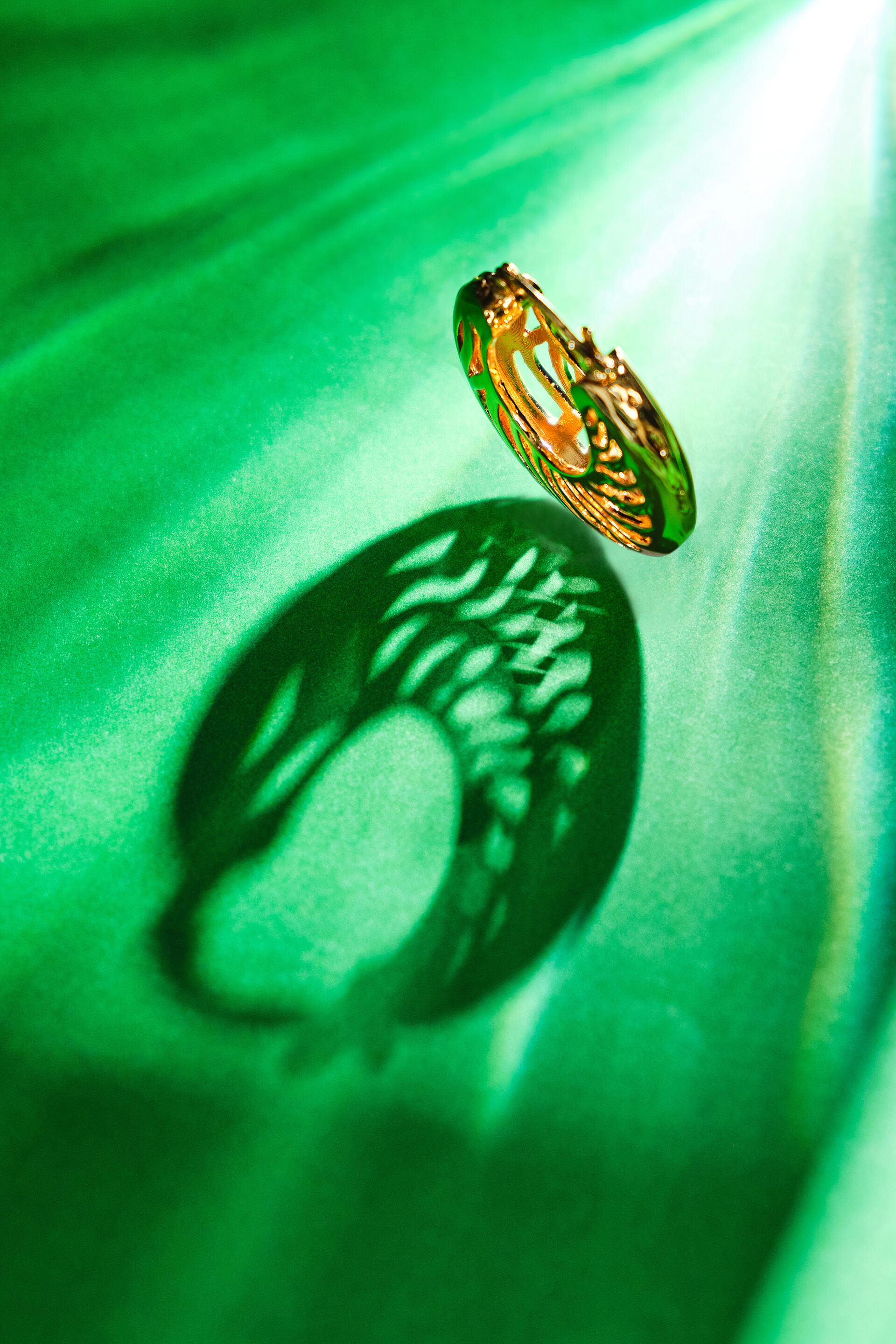 Molten Glow Earrings, , image 3